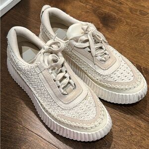 Size 7.5 Dolce Vita Dolen Sneakers Sandstone Knit